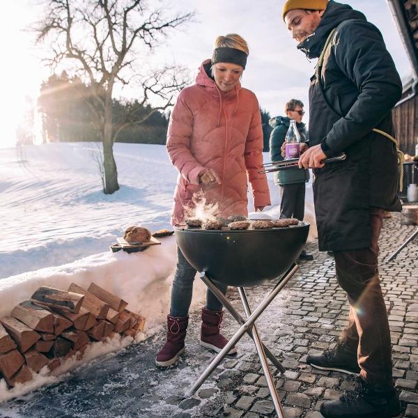 höfats Bowl Feuerschale | mit Dreibein / Drahtfuß hoefats-bowl-feuerschale-terrassengestaltung-tipps
