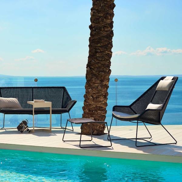 Cane-line Breeze Highbacksessel | Outdoorsessel | skandinavisches Design | nicht verstellbar cane-line-breeze-highbacksessel