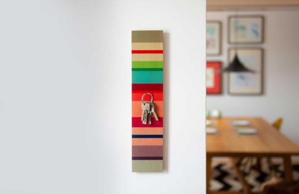 REMEMBER - Magnet Schlüsselboard | Schlüsselbrett | buntes Design | extra starker Magnet remember-magnet-schluesselboard