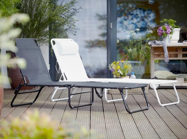 FIAM Alu Dreibeinliege Amigo Colour Edition Sonnenliege | Design: Francesco Favagrossa fiam-amigo-colour-edition