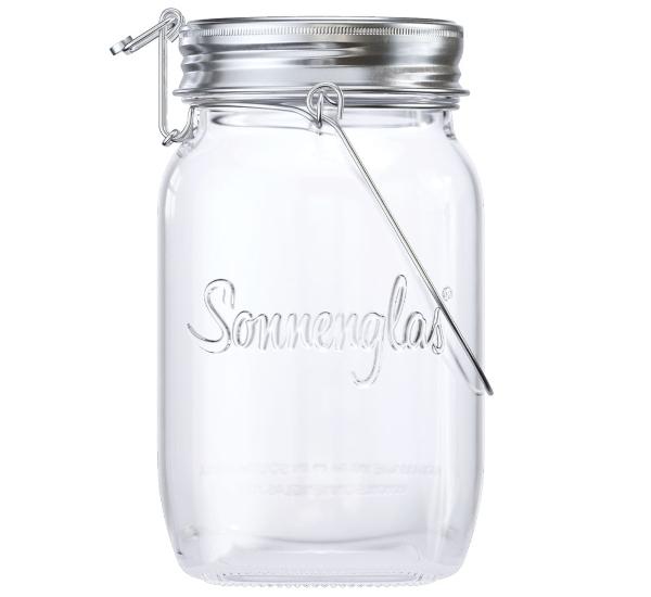 SONNENGLAS® Classic Solarleuchte | Material: Edelstahl, Stahldraht, Recycling-Glas, Neodym Magnet, Kunststoff, Silikon, elektrische Bauelemente sonnenglas-classic-solarleuchte