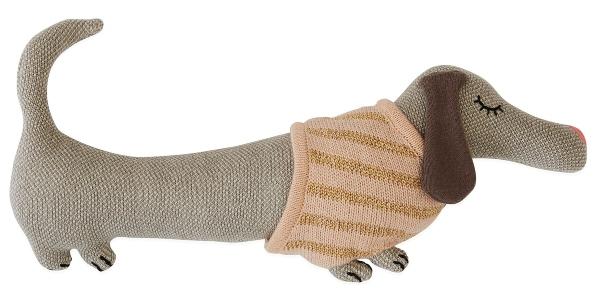 OYOY - Baby Daisy Dog | Kuscheltier aus 100% Baumwolle | Design: OYOY oyoy-baby-daisy-hund-kuscheltier