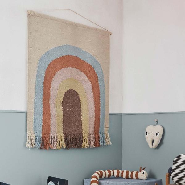 OYOY - Follow The Rainbow | Wandteppich | Design: OYOY oyoy-follow-the-rainbow-wandteppich