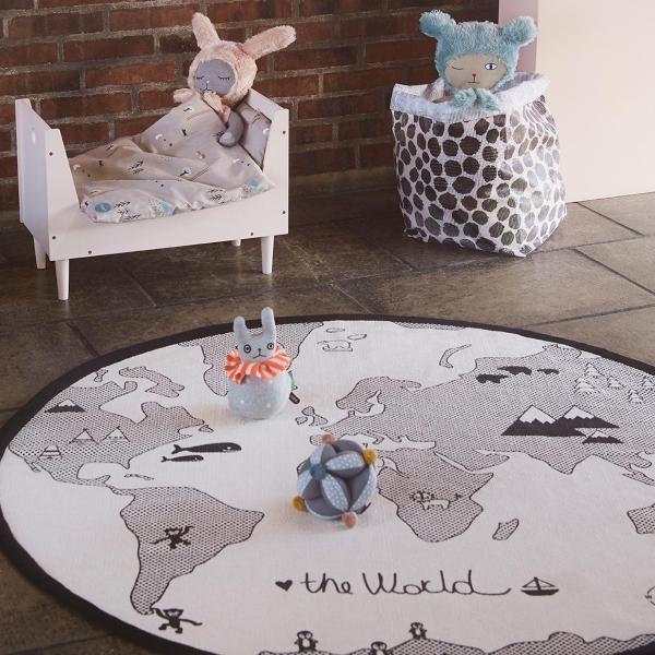 OYOY – World Kinderspielteppich | Teppich fürs Kinderzimmer | Design: OYOY oyoy-world-spielteppich