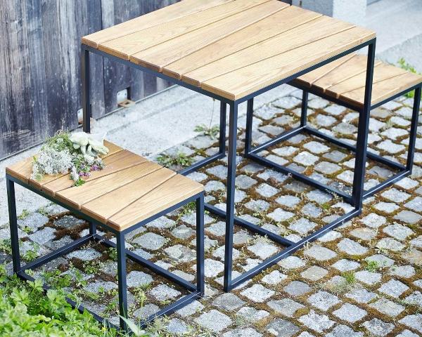 Jan Kurtz Alois Mini Tischgruppe | Outdoormöbel | Design: Eva Marguerre, Marcel Besau jan-kurtz-alois-tischgruppe-mini