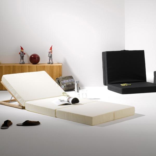 Jan Kurtz – Gästematratze Somnia | zusammenklappbar | Design: Jan Kurtz somnia-gaestematratze