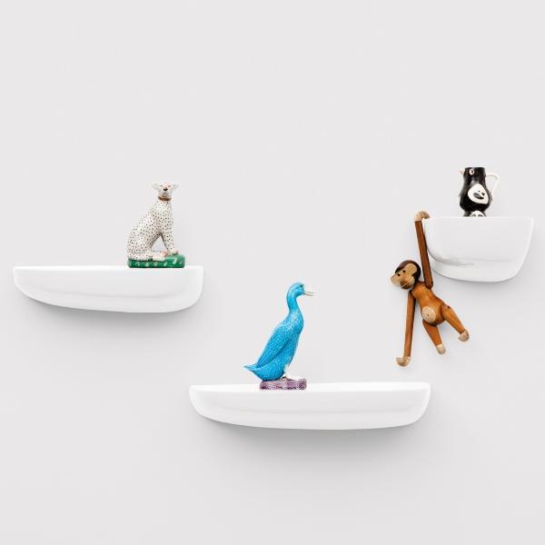 Vitra Corniche Regal | Design: Ronan & Erwan Bouroullec, 2012 vitra-corniche-weiss-schicke-und-originelle-wandregale