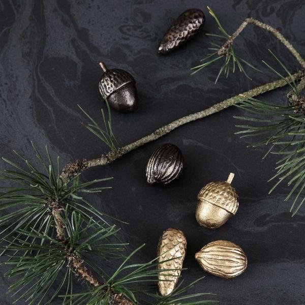 ferm Living – Winterland Forest Treats | 3-er Deko-Set | Design: Leise Dich Abrahamsen ferm-living-winterland-forest-treats