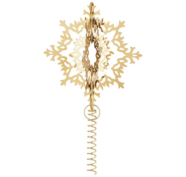 Georg Jensen – Eisblume | Weihnachtsbaumstern | Design: Sanne Lund Traberg georg-jensen-eisblume-christbaumspitze