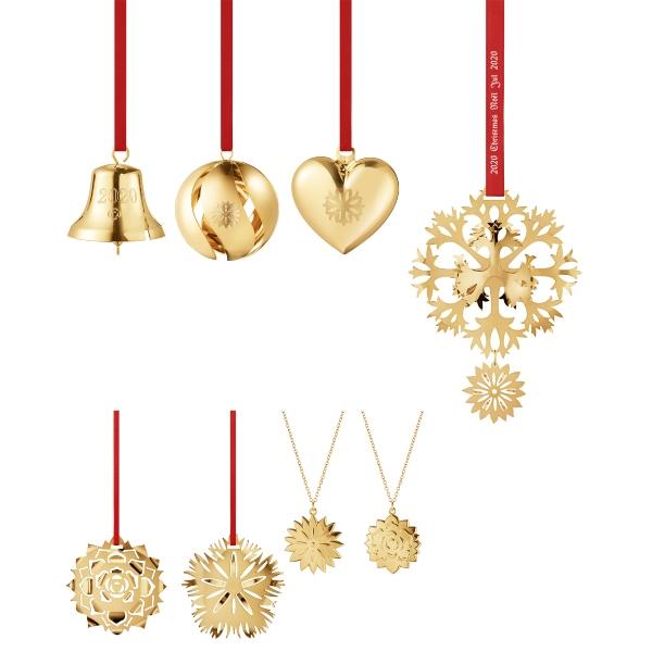 Weihnachtsschmuck Set | 8-teilig | Design: Sanne Lund Traberg georg-jensen-weihnachtschmuck-set-8-teilig-skandinavischer-weihnachtsschmuck