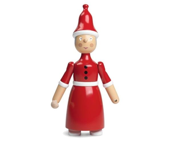 Kay Bojesen Weihnachtsfrau | Holz-Figur | Design: Kay Bojesen kay-bojesen-weihnachtsfrau