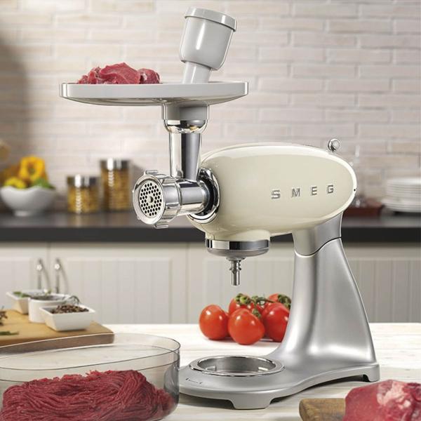 SMEG Fleischwolf-Set | SMMG01 | Für alle SMEG Küchenmaschinen smeg-fleischwolf-set