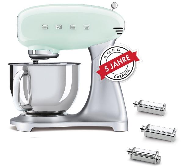 SMEG Küchenmaschine Pasta Set | SMF02, SMF03, SMF13 + Pasta-Aufsätze-Set smeg-kuechenmaschine-pasta-set