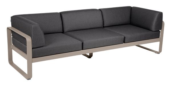 Fermob – Bellevie Club-Sofa 3-Sitzer für Outdoor | Design: Pagnon & Pelhaître club-sofa-3-sitzer