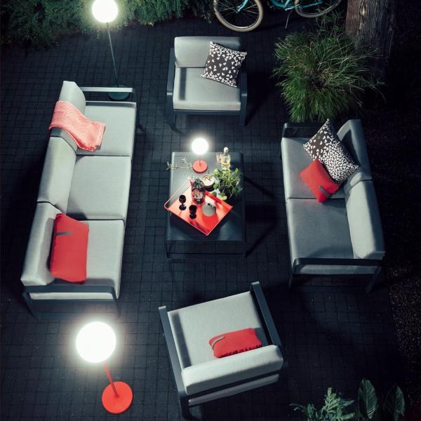 Fermob – Bellevie großes Lounge Sofa für Outdoor | Design: Pagnon & Pelhaître fermob-bellevie-loungesofa-3-sitzer