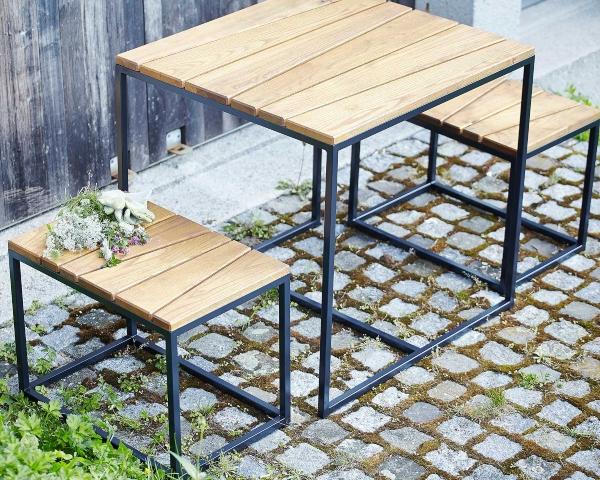 Jan Kurtz Alois Mini Tischgruppe | Outdoormöbel | Design: Eva Marguerre, Marcel Besau jan-kurtz-alois-tischgruppe-mini