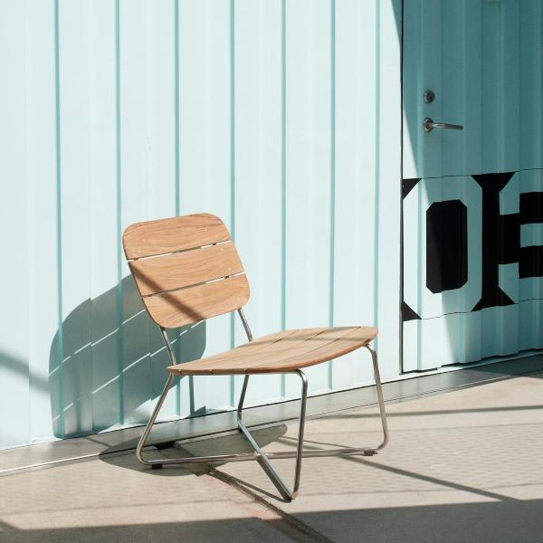 Skagerak – Lounge Chair Lilium | Teakholz / Edelstahl | Design: BIG - Bjarke Ingels Group skagerak-lilium-loungesessel