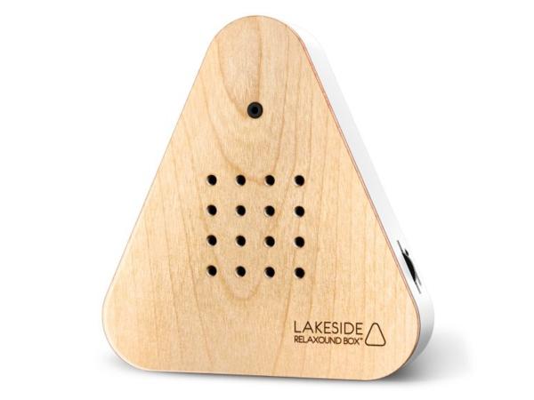Relaxound – Lakesidebox | beruhigende Naturgeräusche | Design: Relaxound lakesidebox