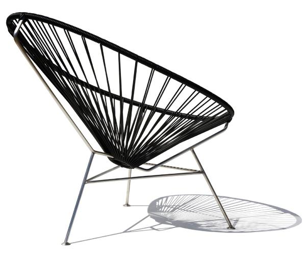 OK Design – Acapulco Chair in der Farbe Schwarz OK Design Acapulco Chair schwarz