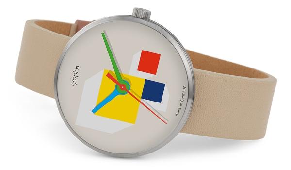 Walter Gropius – HAUSBAUHAUS Armbanduhr | die Unisex-Armbanduhr mit modernem Dekor Walter Gropius HAUSBAUHAUS Armbanduhr
