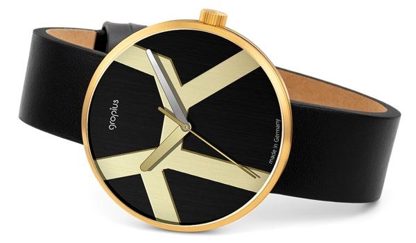 Walter Gropius – MOVE DELUXE Armbanduhr | die Unisex-Armbanduhr mit modernem Dekor MOVE DELUXE Armbanduhr