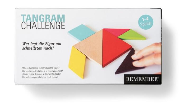 REMEMBER - Tangram Spiel | Geduldsspiel | Design: REMEMBER remember-tangram-challenge-spiel