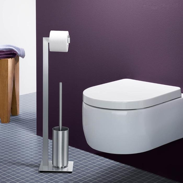 Zack – LINEA Toilettenbutler aus Edelstahl | Design: Zack zack-linea-toilettenbutler-edelstahl