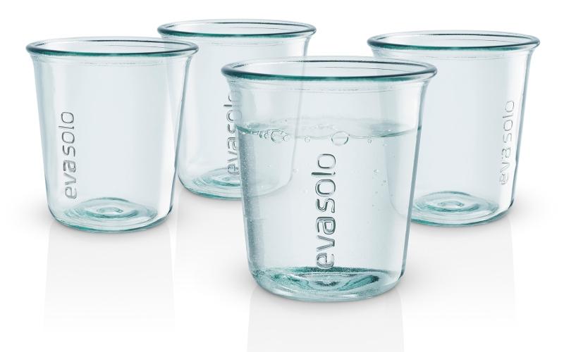 Wassergläser Set aus 100 % Recyclingglas Eva Solo Recycled Trinkglas recycling-glaeser
