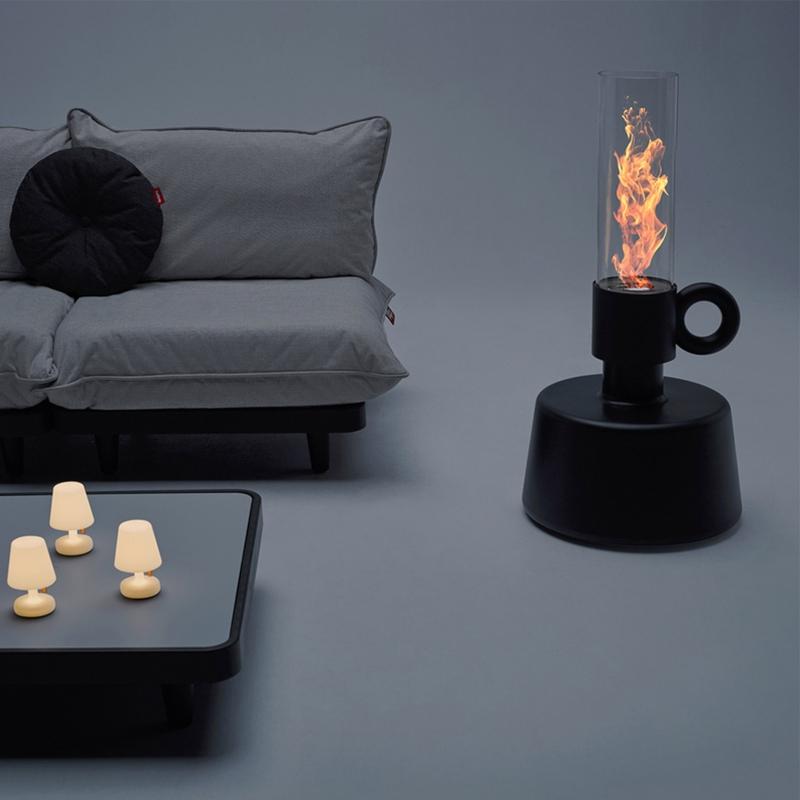Fatboy – Flamtastique | große Outdoor Bioethanol-Feuerstelle fatboy-flamtastique Hygge einrichten