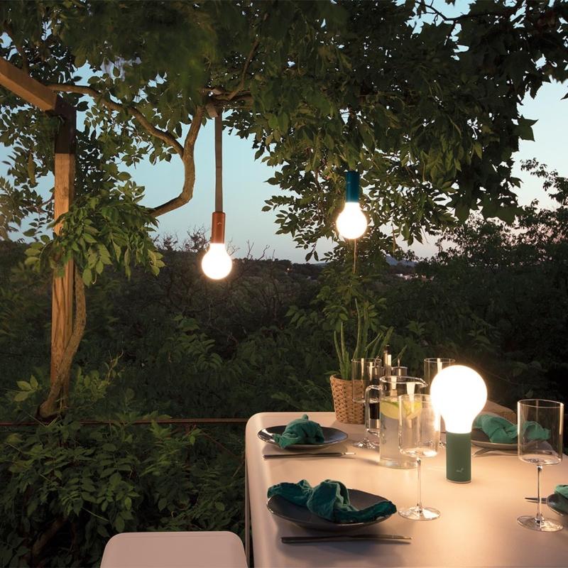 Fermob Balad Gestell gerade | für Balad LED Outdoor-Leuchte | Design: Tristan Lohner fermob-aplo-led-lampe Cocooning