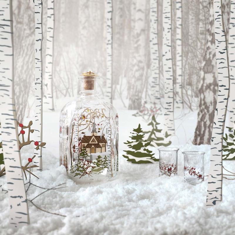 Holmegaard – Christmas Weihnachtsflasche | Design: Jette Frölich, 2021 holmegaard-christmas-weihnachtsflasche