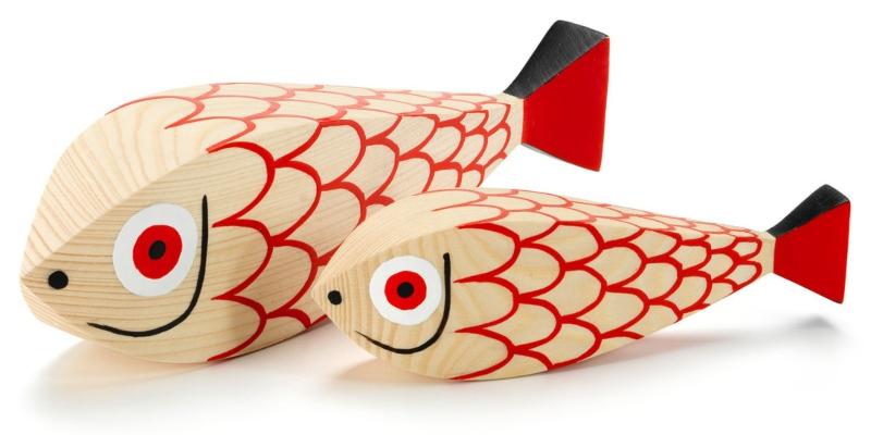 Vitra Wooden Dolls Mother Fish & Child Dekofigur | Design: Alexander Girard, 1952 vitra-wooden-dolls-mother-fish-child