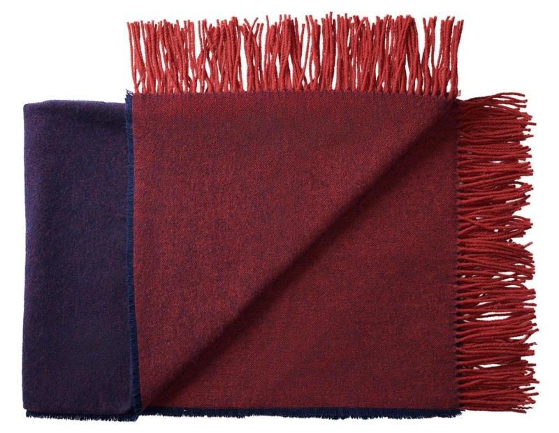 Silkeborg Uldspinderi – Franja Wolldecke | 140x170 cm | Design: Margrethe Odgaard silkeborg-uldspinderi-franja-wolldecke kuschelige-wollplaids