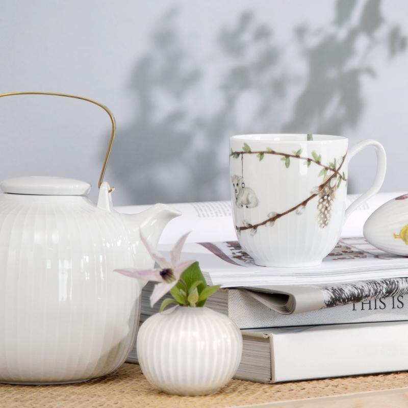 Kähler Design - Hammershøi Oster Becher | Oster Porzellantasse | Design: Rikke Jacobsen kaehler-hammershoi-osterbecher