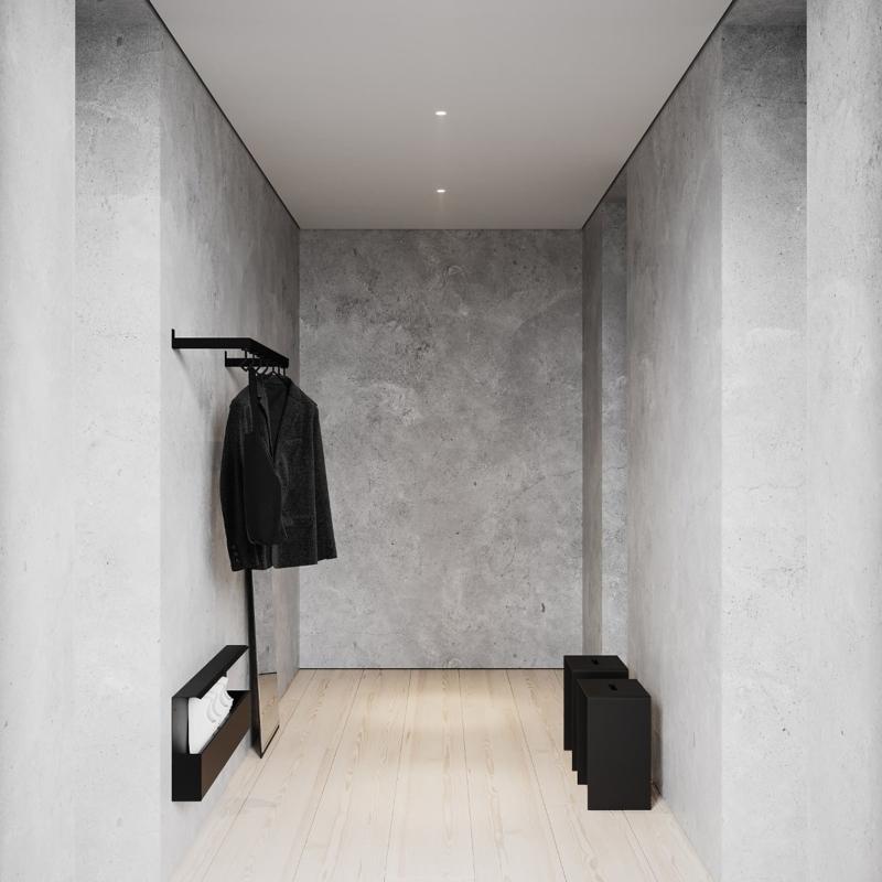 NICHBA – Hocker | Alltagsgegenstand in modern | Design: Nichlas B. Andersen nichba-hocker minimalistische-garderobe-zusammenstellen
