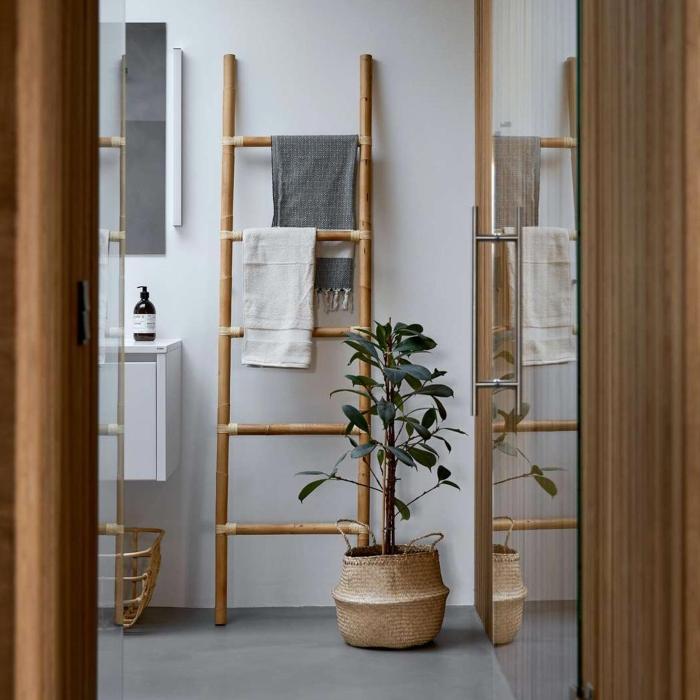 Cane-Line – Climb Leiter aus Naturrattan cane-line-climb-leiter einrichten-im-japandi-style