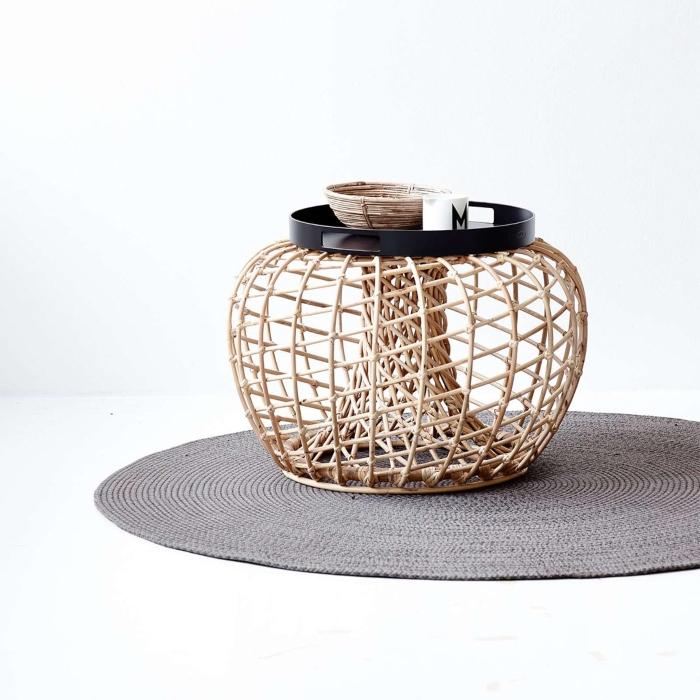 Cane-line – Nest Hocker | aus Naturrattan cane-line-nest-hocker
