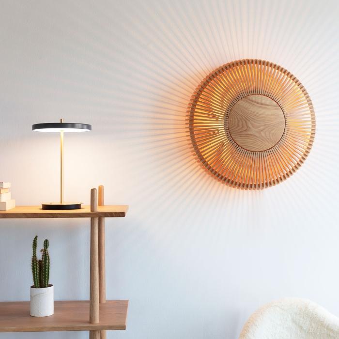 UMAGE – Clava Up Wandlampe aus Eiche | Design: Søren Ravn Christensen umage-clava-up-wood-wandleuchte