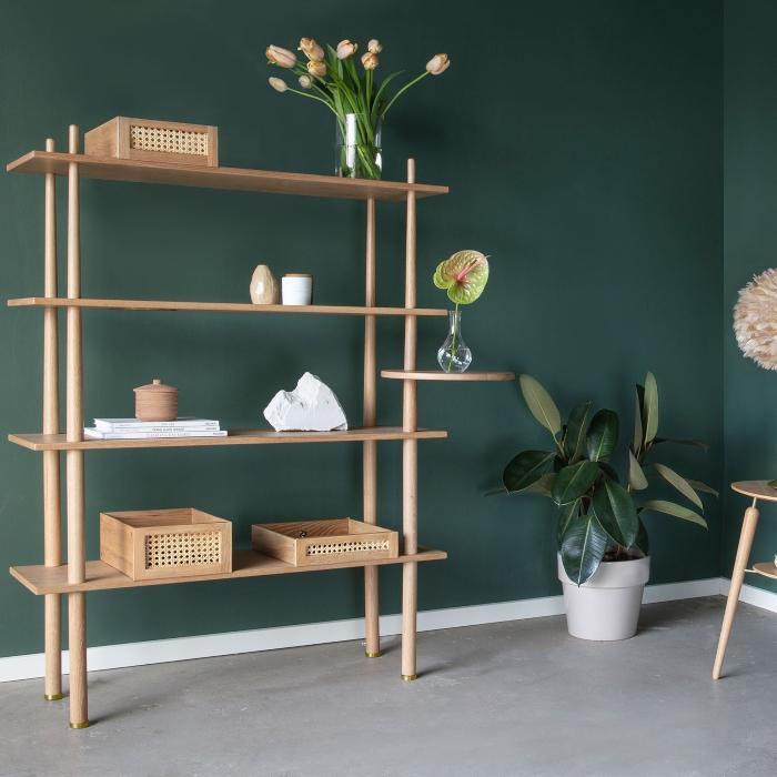 UMAGE – Stories Standregal | Regal mit vier Einlegeböden | Design: Søren Ravn Christensen umage-stories-regal einrichten-im-japandi-style