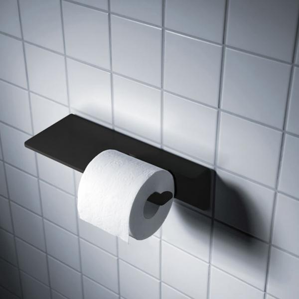 radius PURO Papierrollenhalter | Bohren oder Kleben | Design: Michael Rösing radius-design-puro-papierrollenhalter