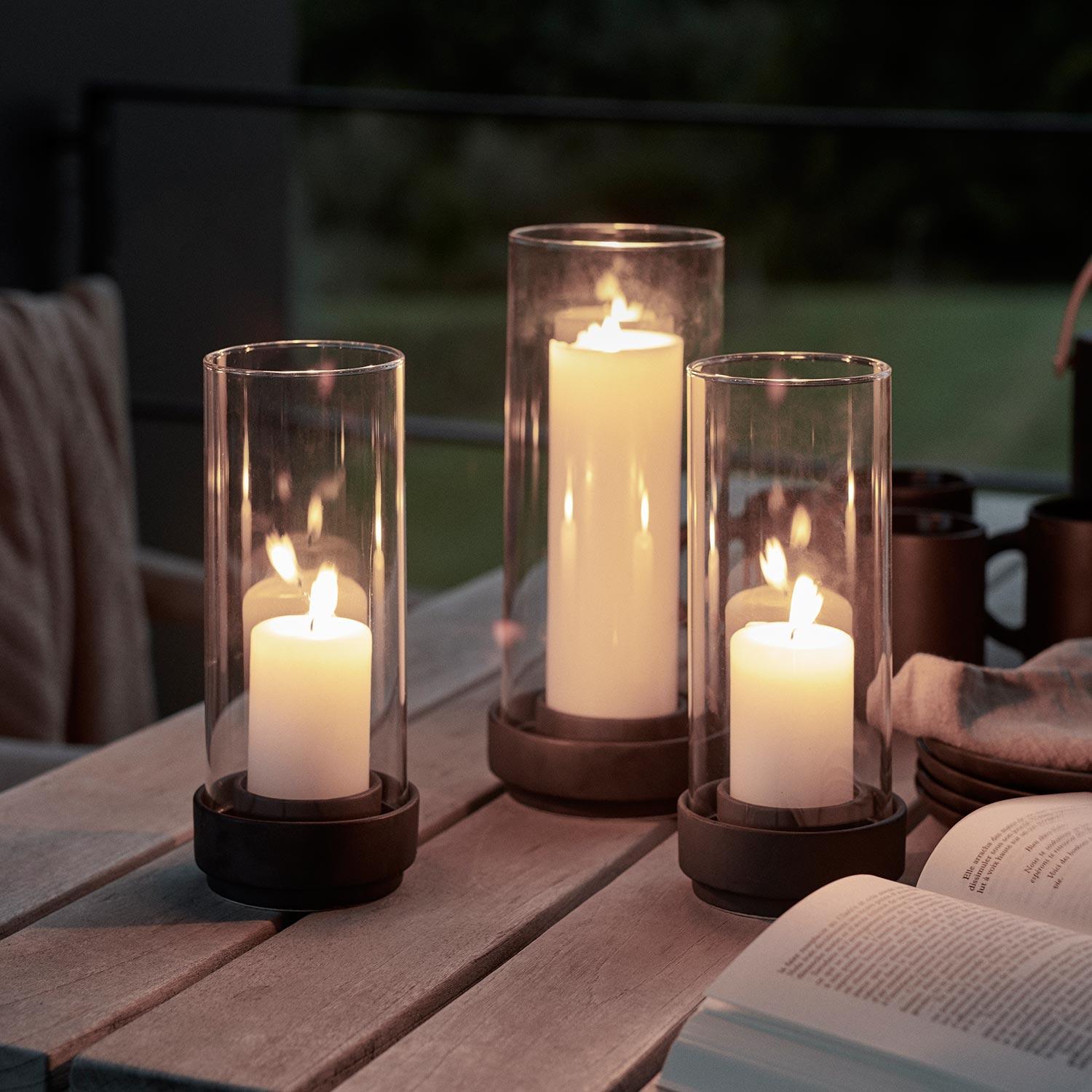 Stelton – Hurricane Windlicht | witterungsbeständig | Design: Maria Berntsen stelton-hurricane-windlicht