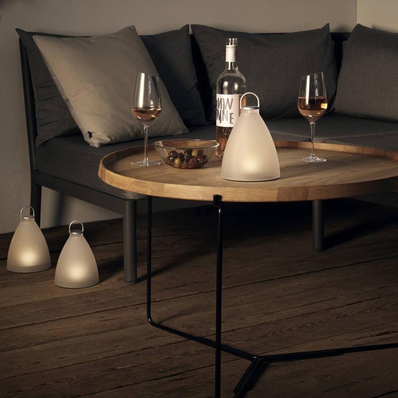 eva solo SunLight Bell Lampe klein | Solarleuchte mit Leuchtdauer bis zu 20 Stunden | Design: Claus Jensen und Henrik Holbæk eva-solo-sunlight-bell-lampe