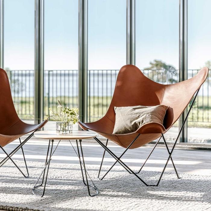 Cuero – Butterfly Sessel Pampa Mariposa | Design-Klassiker | Design: Antonio Bonet / Juan Kurchan cuero-pampa-mariposa-butterfly-chair
