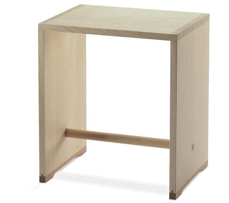 Ulmer Hocker | wb form | Design: Max Bill, 1954 wb-form-ulmer-hocker-fichte-buche