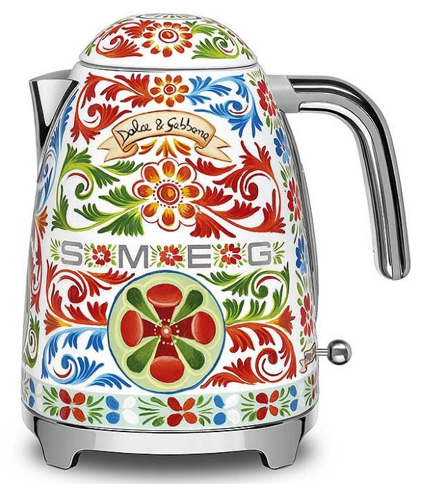SMEG Wasserkocher KLF03 im Dolce & Gabbana Stil Wasserkocher KLF03 im Dolce & Gabbana Stil
