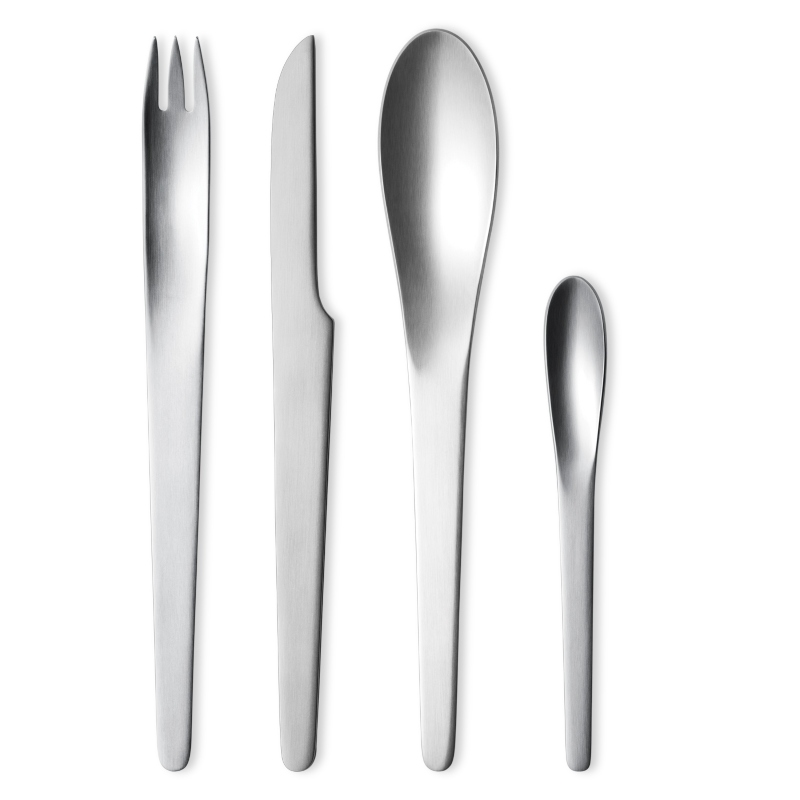 Georg Jensen Arne Jacobsen Besteck | 4 / 24 teilig | Design: Arne Jacobsen georg-jensen-arne-jacobsen-besteck