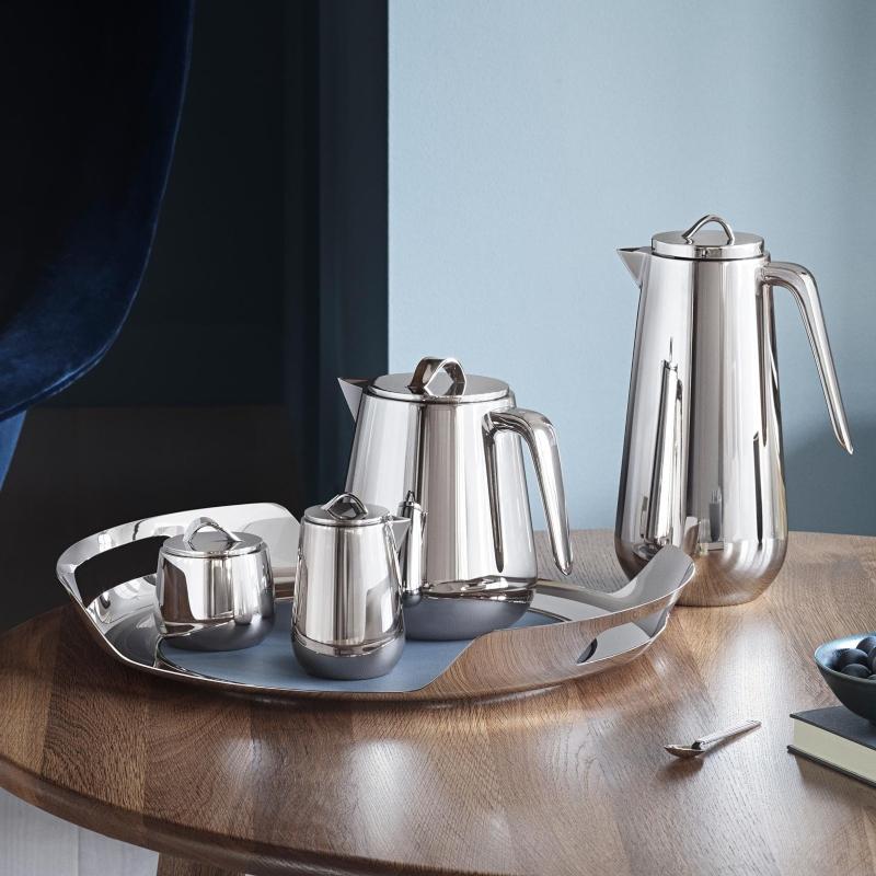Georg Jensen Helix Thermoskanne | 1 Liter | Design: Bernadotte & Kylberg georg-jensen-helix-thermoskanne