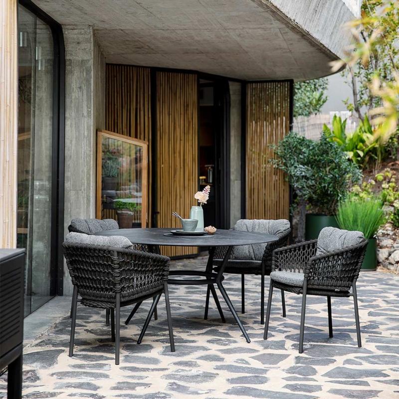 Cane-line – Ocean Stapelsessel | stapelbarer Outdoorstuhl | Design: Cane-line cane-line-ocean-stapelsessel outdoor-kueche-im-garten