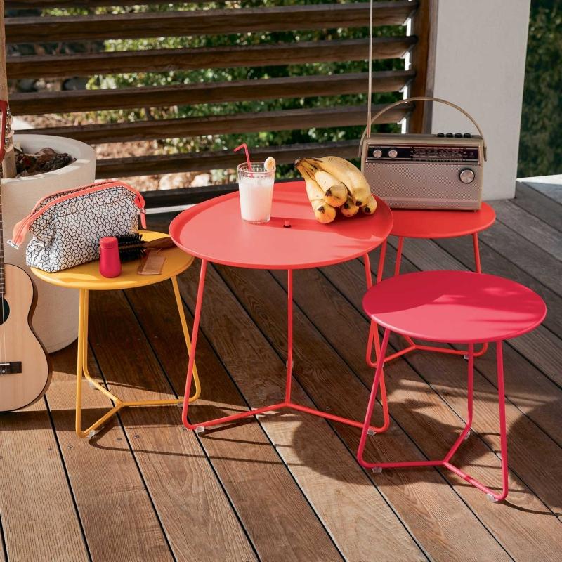 Fermob – Cocotte Beistelltisch | Outdoor geeignet | Design: fermob fermob-cocotte-beistelltisch nuetzlichen-dachgarten-gestalten