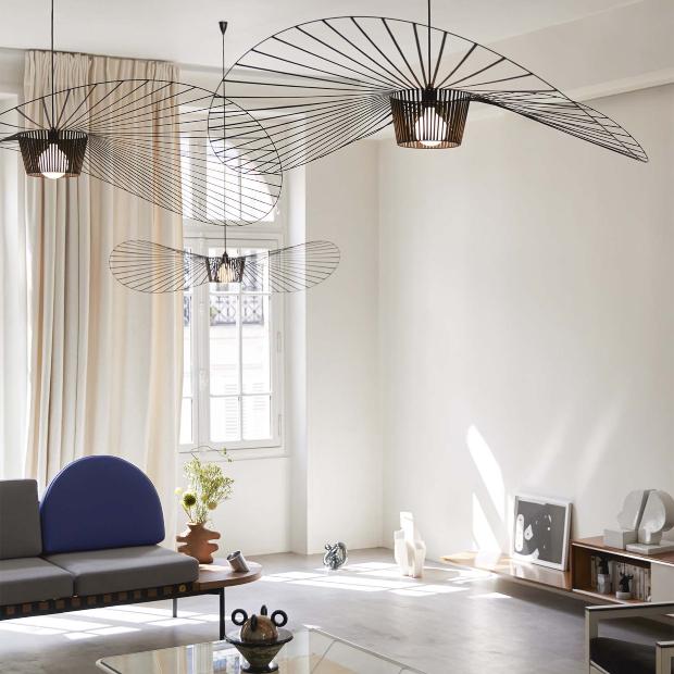 Petite Friture Vertigo Pendelleuchte | Bewegt sich langsam mit dem Wind Designleuchte Petite Friture Vertigo Pendelleuchte